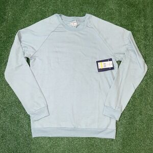 Surf & Swim Co Terry Crewneck Sweatshirt Blue Moss Men's‎ M NWT Pullover